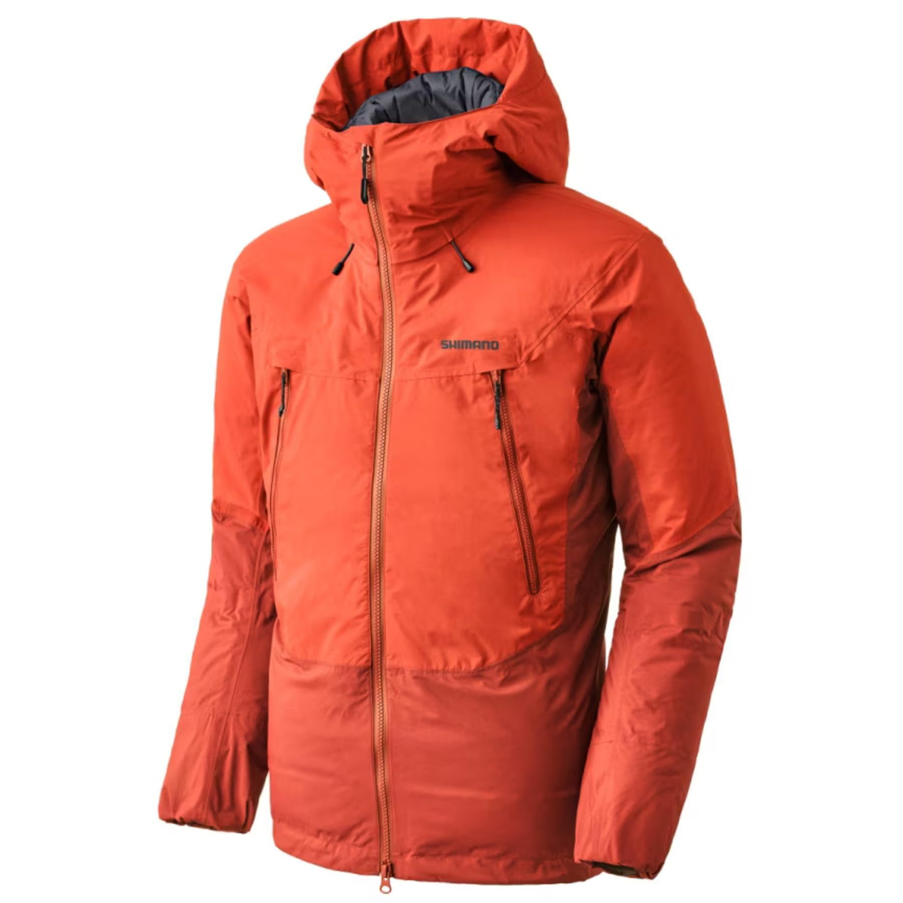 【ひろさん 取り置き】シマノ ベーシックインサレーション レインスーツ オレンジ シマノ レインウェア RA-005V ベーシック フィッシングレインスーツ